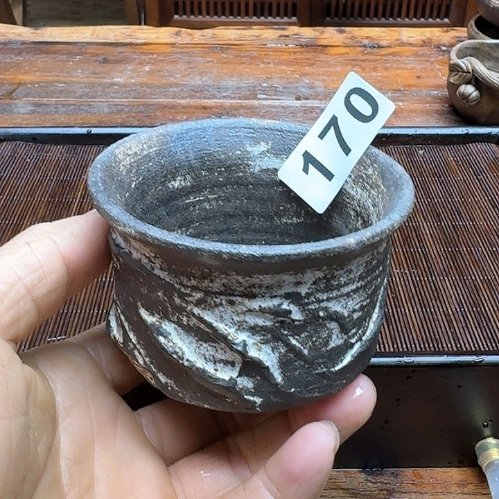 纯手工制作粗陶茶具