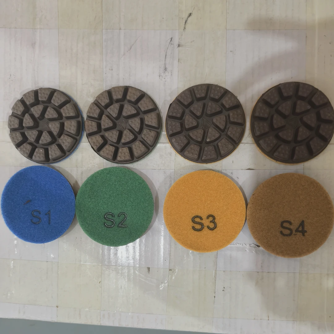 3寸干磨片锋利王S系列树脂干磨片磨适用于C40 - C45地面强度