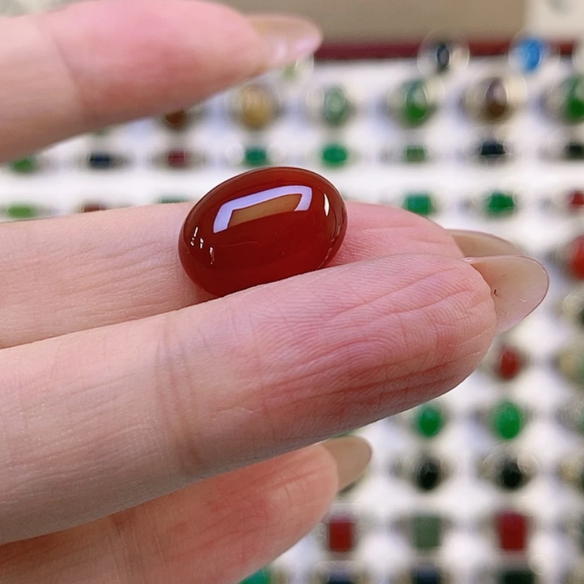 【闪购商品】未镶嵌戒指玛瑙/玉髓流*