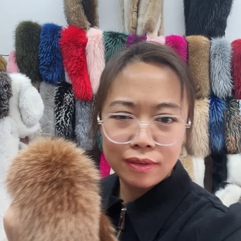 美丽诺羊毛狐狸毛