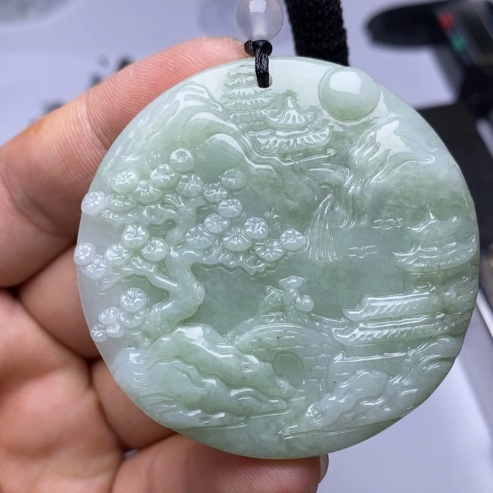 颈饰未镶嵌翡翠翡翠
