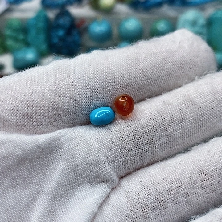 二***白南红玛瑙未镶嵌珠宝奇石