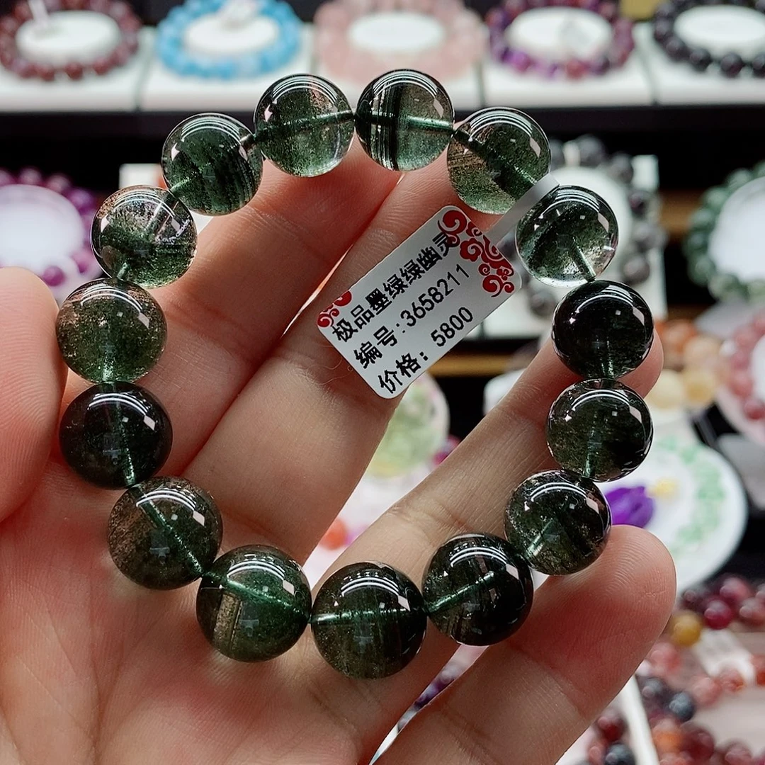 水晶手链未镶嵌绿幽灵