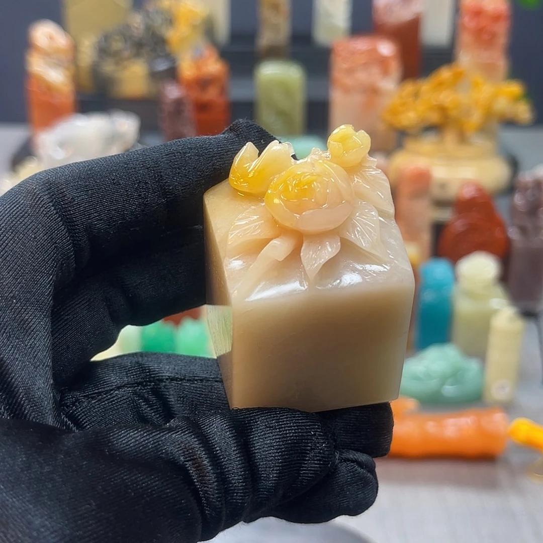 寿山石印石包邮包刻694