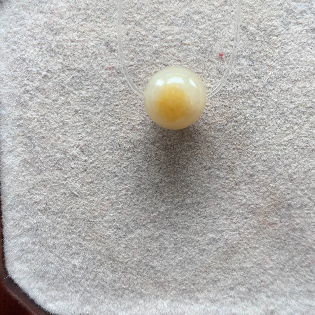 翡翠未镶嵌手链黄翡11.68mm