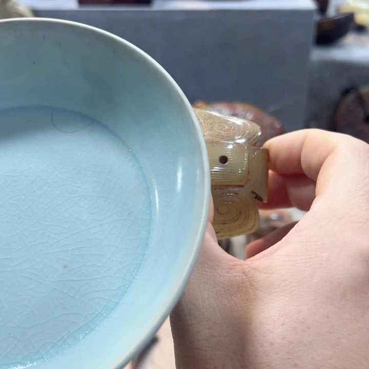 精***州摆件摆件罐盛宝斋物件