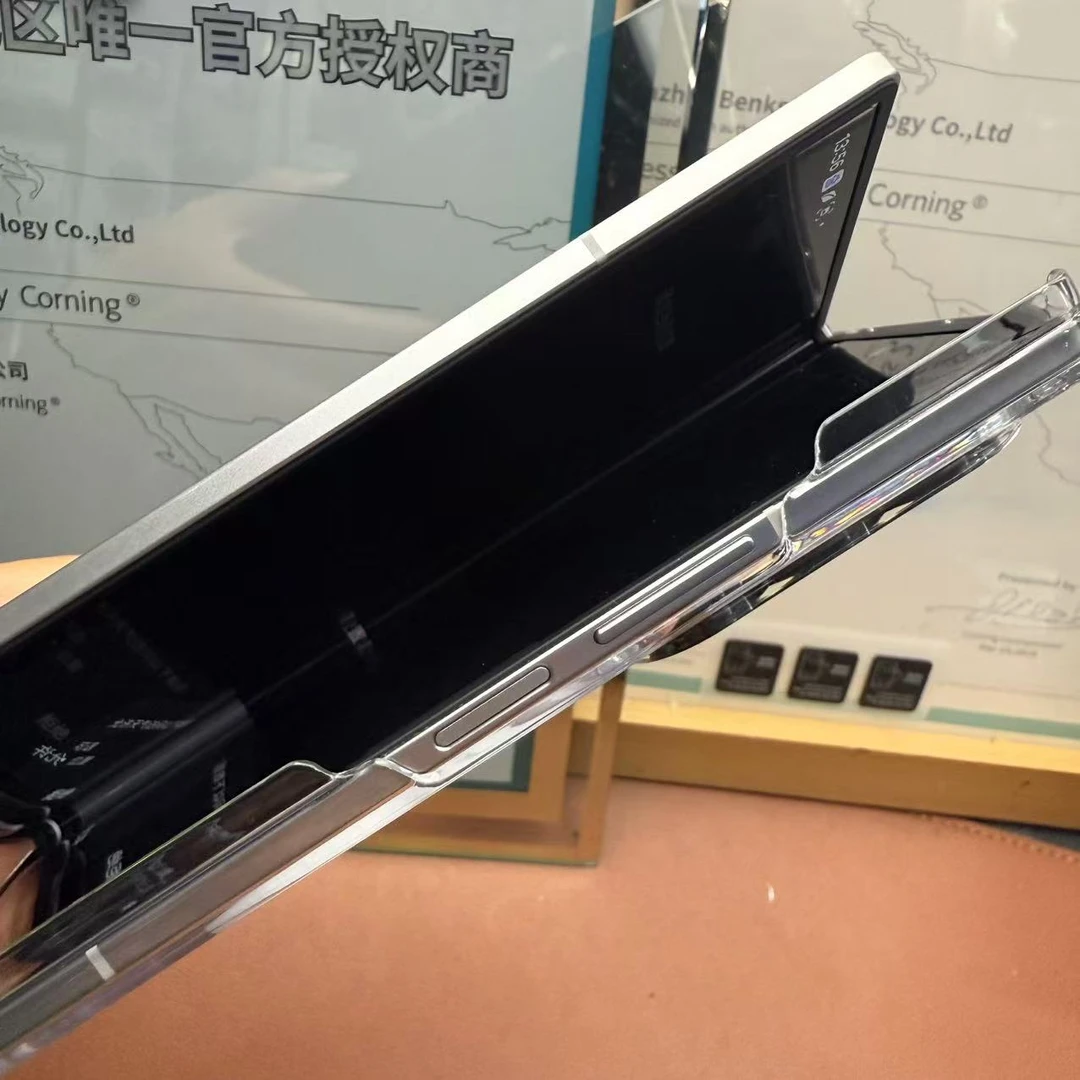 晶透双中轴 适配三星Fold7 Fold6 手机保护壳