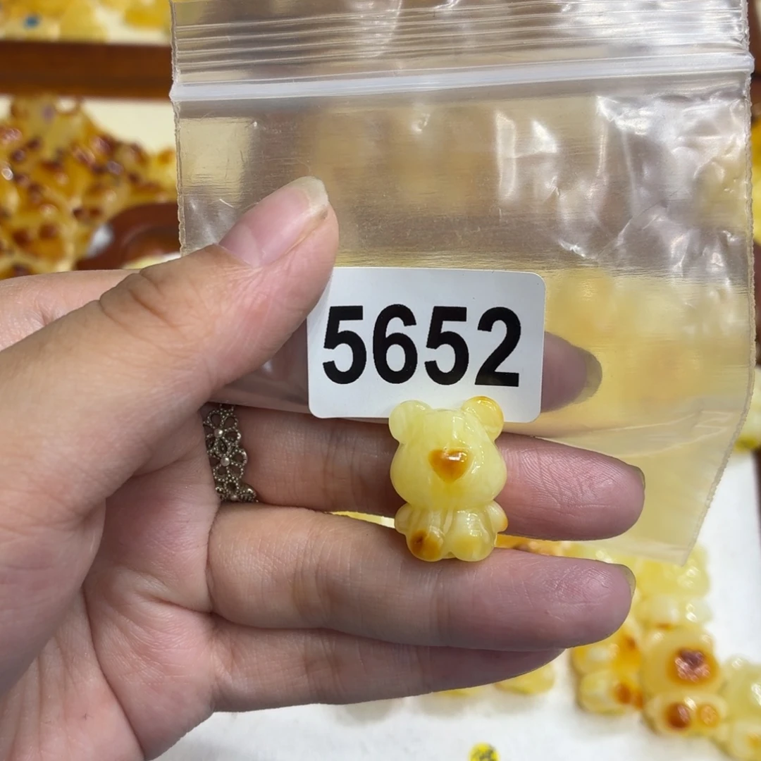 琥珀未镶嵌毛衣链