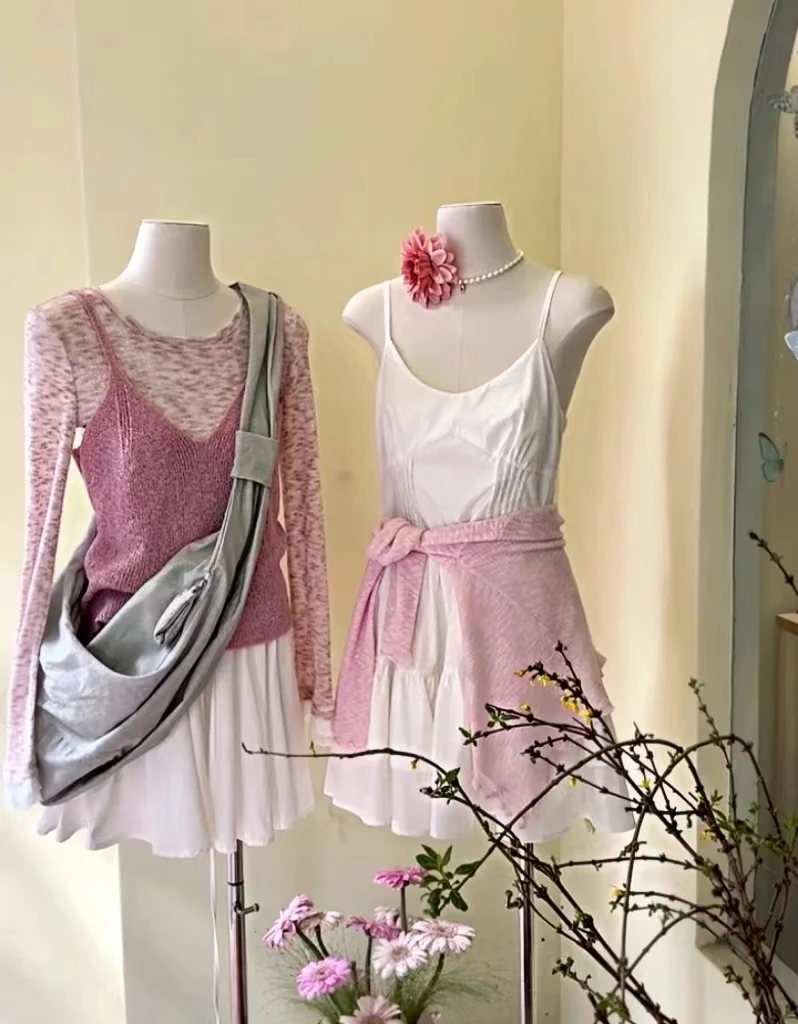 Yy//依依【A401-A500】早秋新款高级感每日穿搭气质显瘦连衣裙女