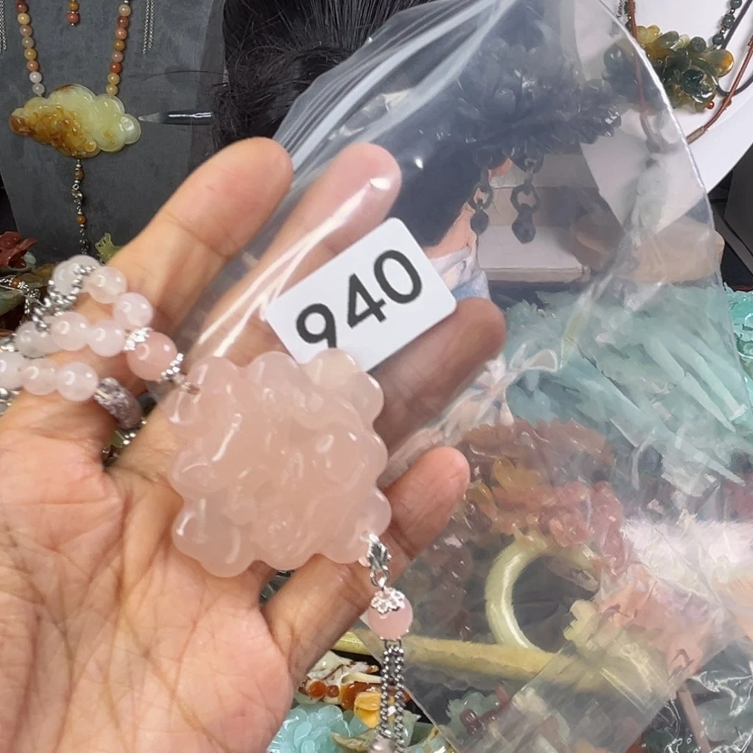 岫玉未镶嵌发饰颜*吖