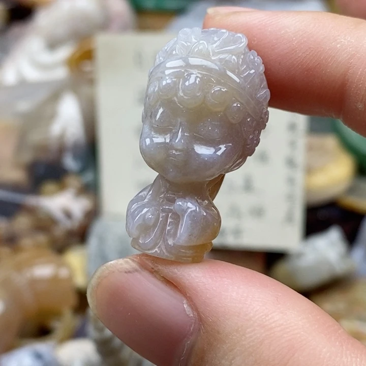 硅化珊瑚（珊瑚玉）未镶嵌颈饰