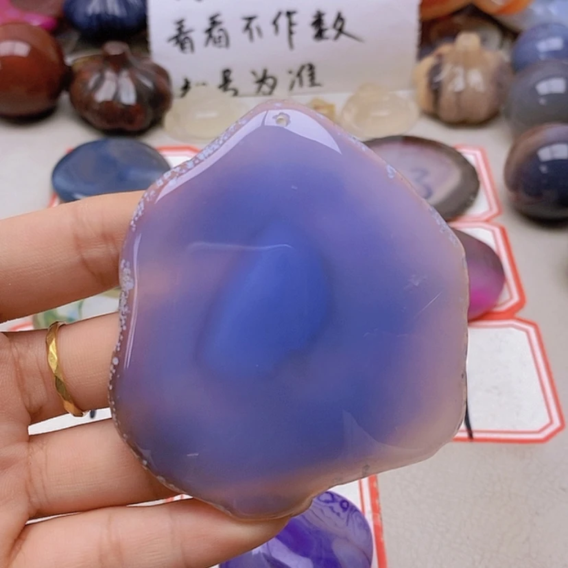 【闪购商品】未镶嵌玛瑙/玉髓珠宝半成品。*天