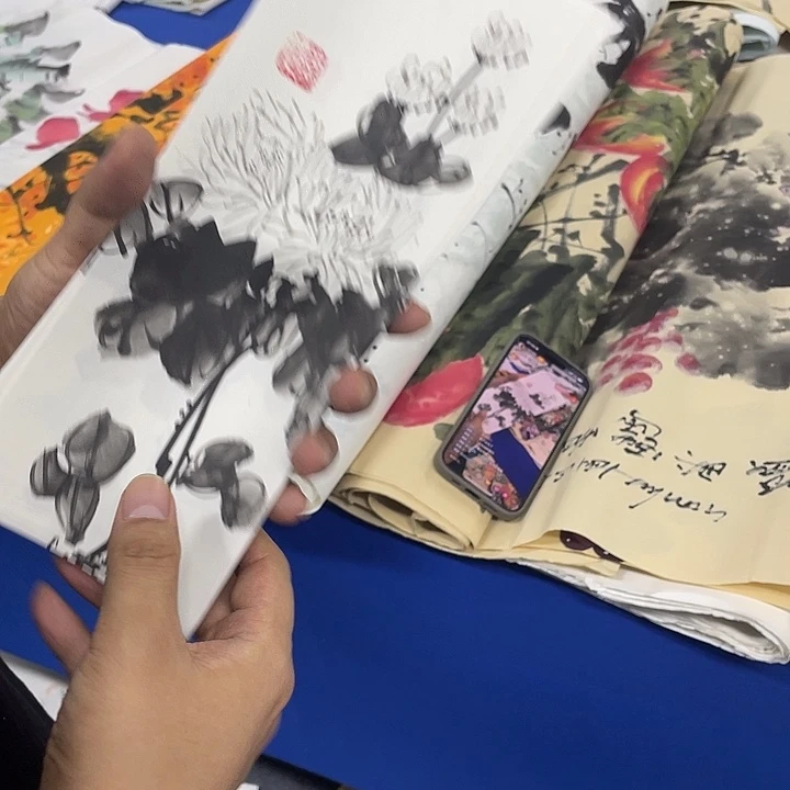 国画手绘国画欣赏一下