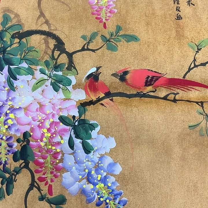 竖款山水作品……喜欢看看吧