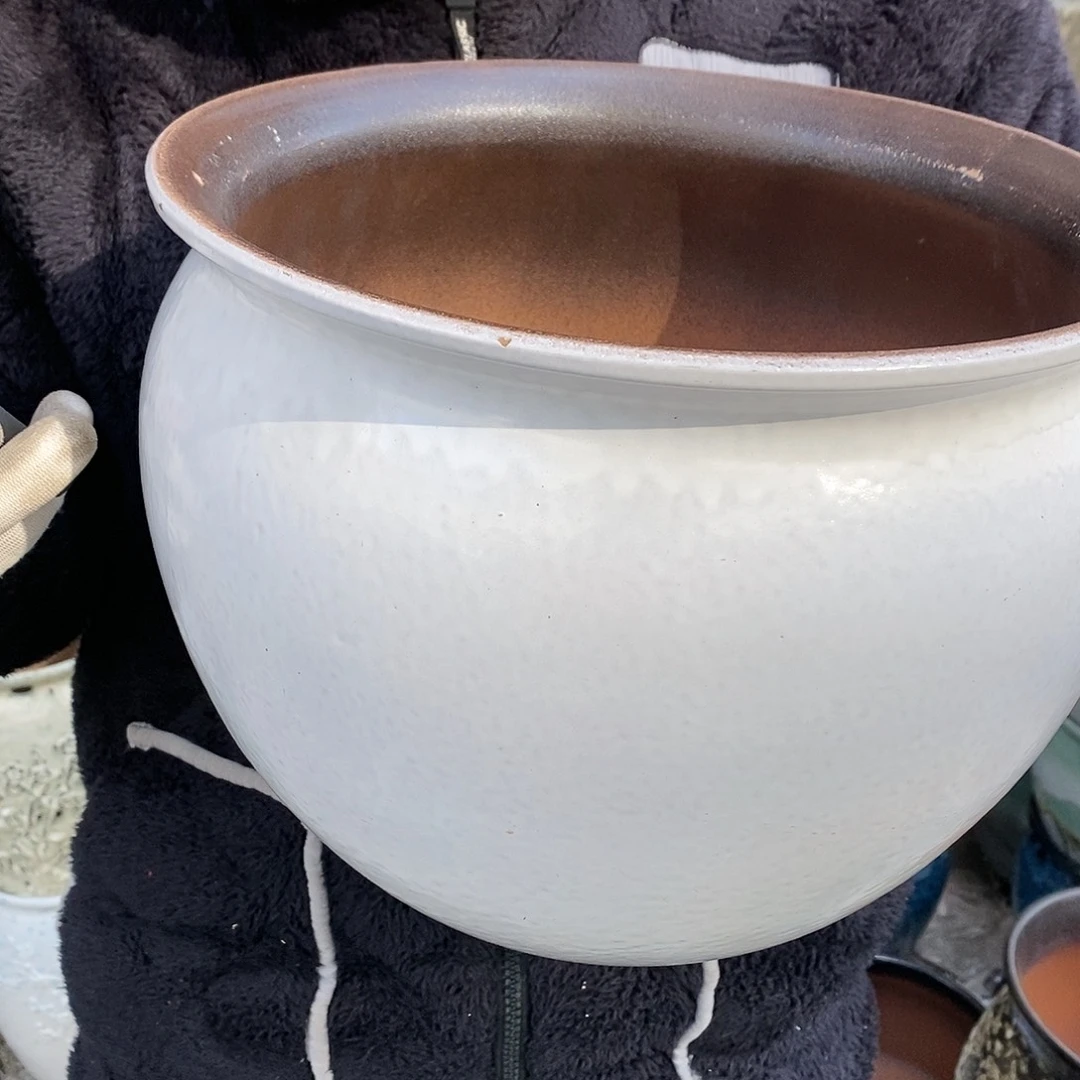 紫砂花盆正品口30高24