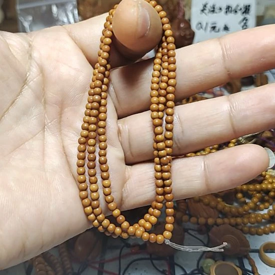 黄****手串/手链橄榄核橄榄核圆珠3+