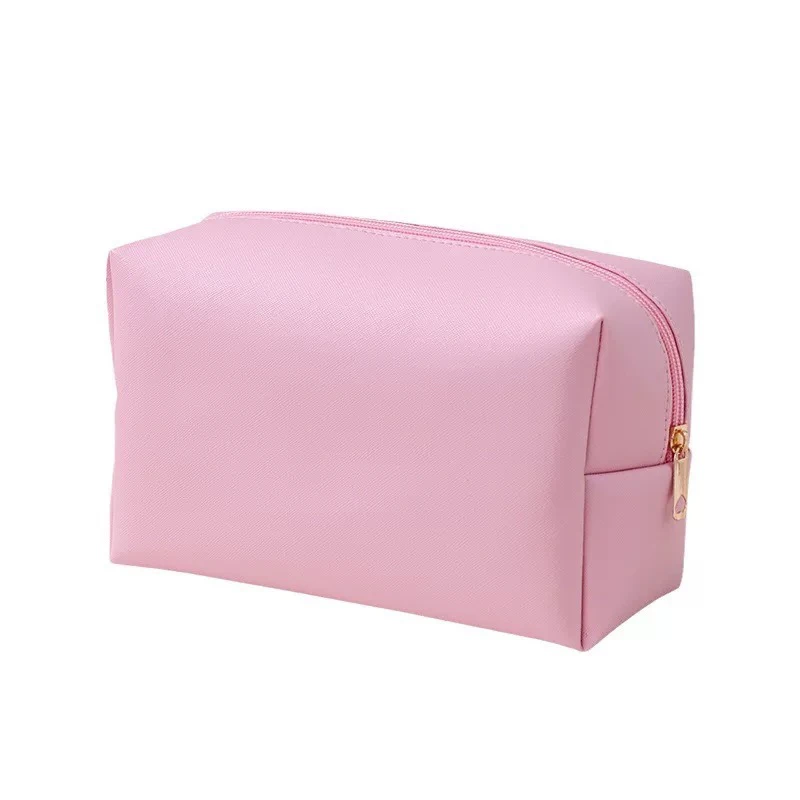 时尚女士大容量便携防水旅行外出pu化妆包手提洗漱收纳包