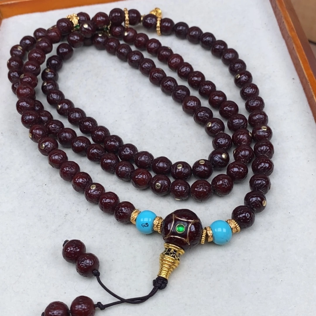 用***8凤眼菩提吊坠凤眼