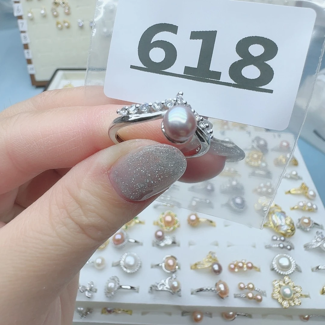 淡水珍珠珠宝奇石合金618