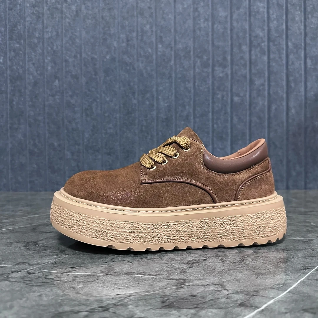 27031棕-头层牛皮男士休闲时尚百搭男鞋