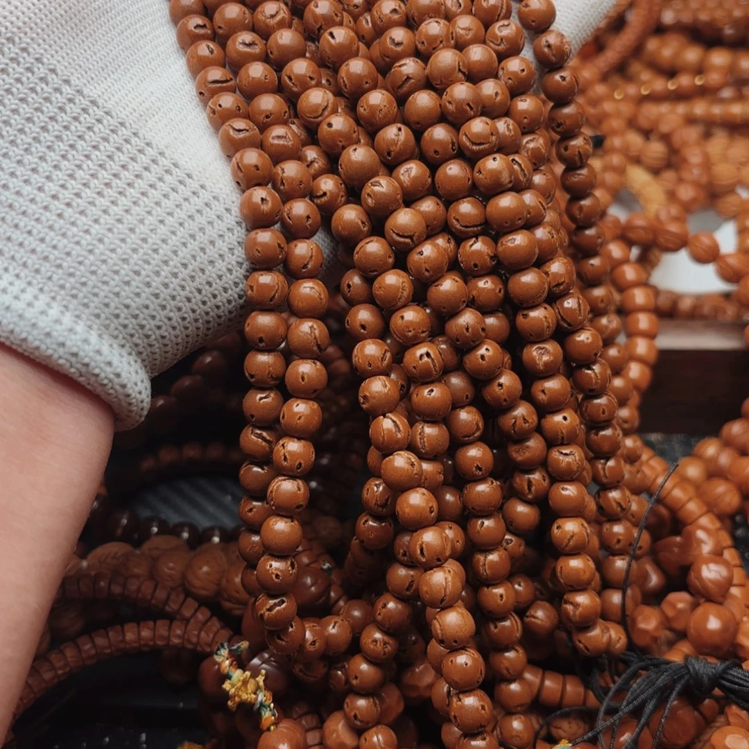 吊坠桃核红魔核壁正圆脖挂