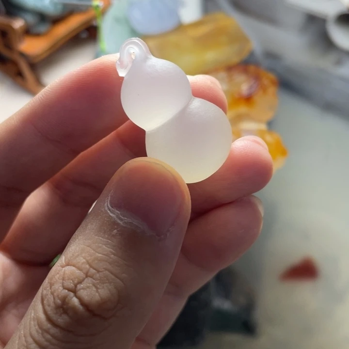 与***7定制玛瑙葫芦挂件