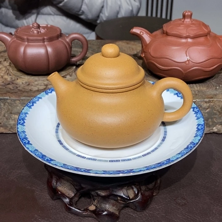 茶壶紫砂宽盖220容量