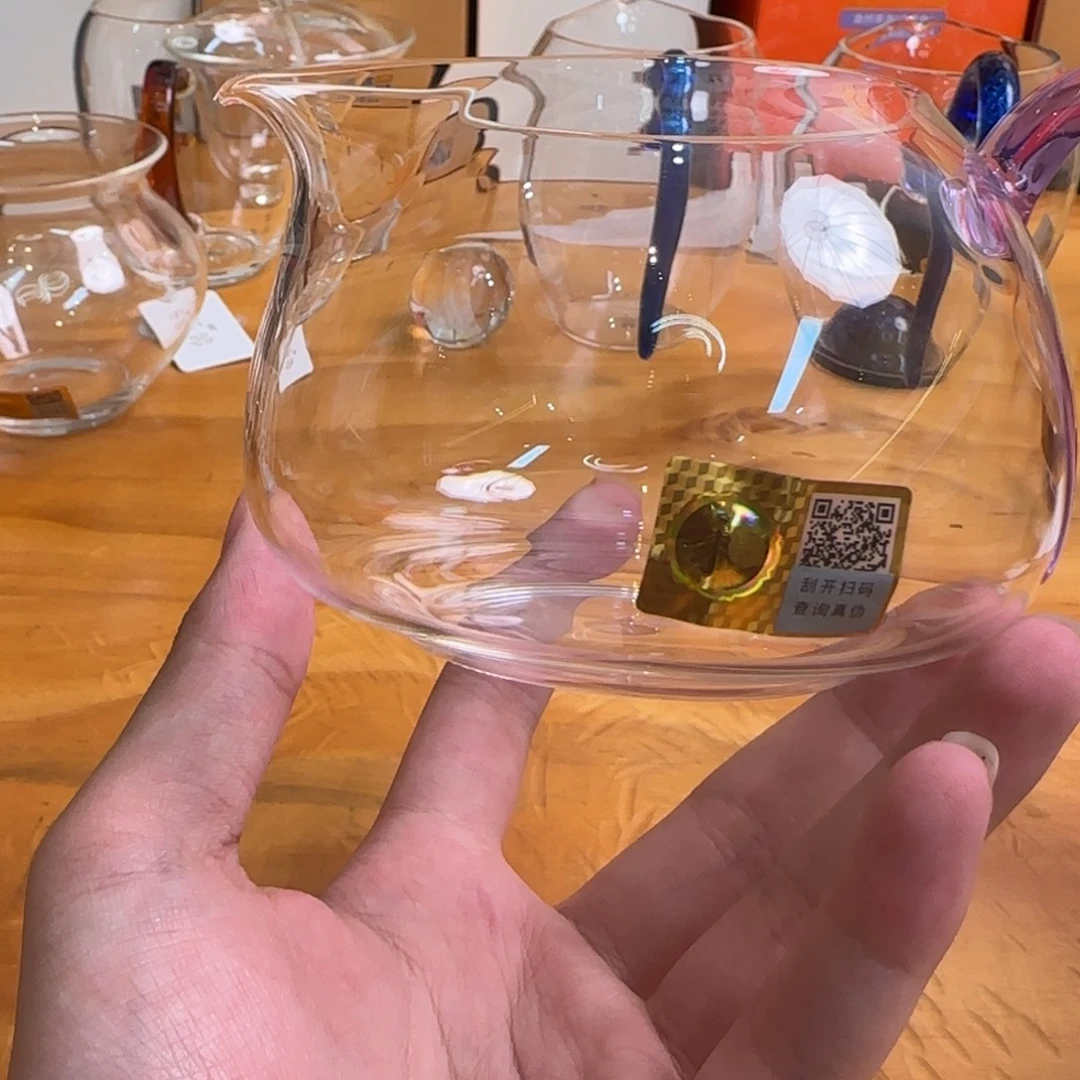 明***煊禾器淡然公道杯浅紫色