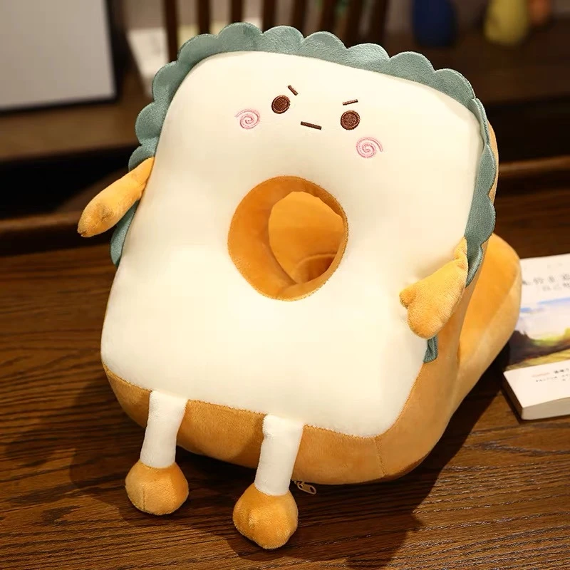 吐司面包午睡枕趴睡枕办公室抱枕儿童学校午睡神器靠枕枕头女生