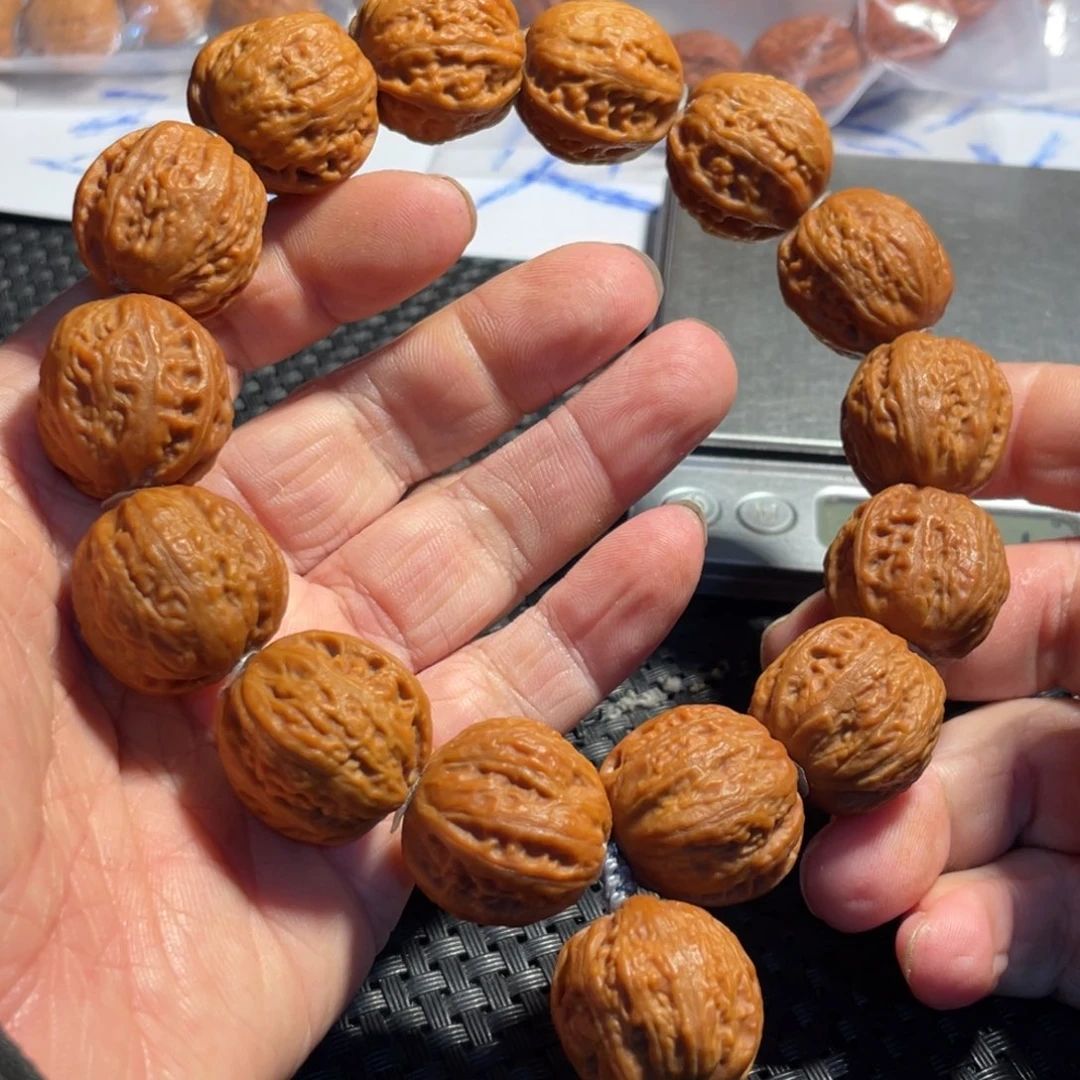 文玩核桃手串门头沟磨盘23