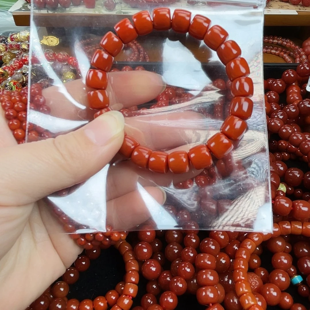 美***祺玛瑙/玉髓未镶嵌手链