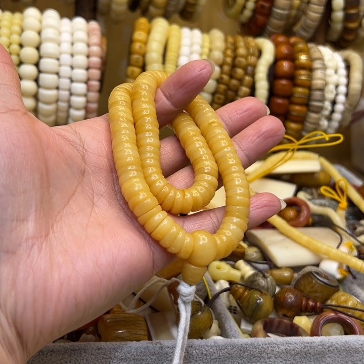 牛骨手串/手链直径10牛骨薄切