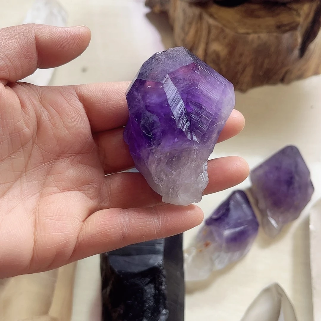 水晶天然水晶原石未镶嵌白*