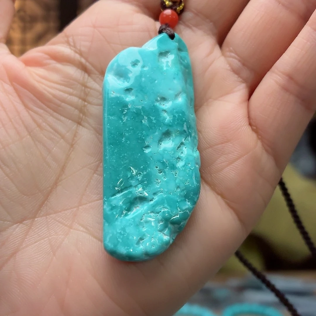 未镶嵌绿松石珠宝奇石