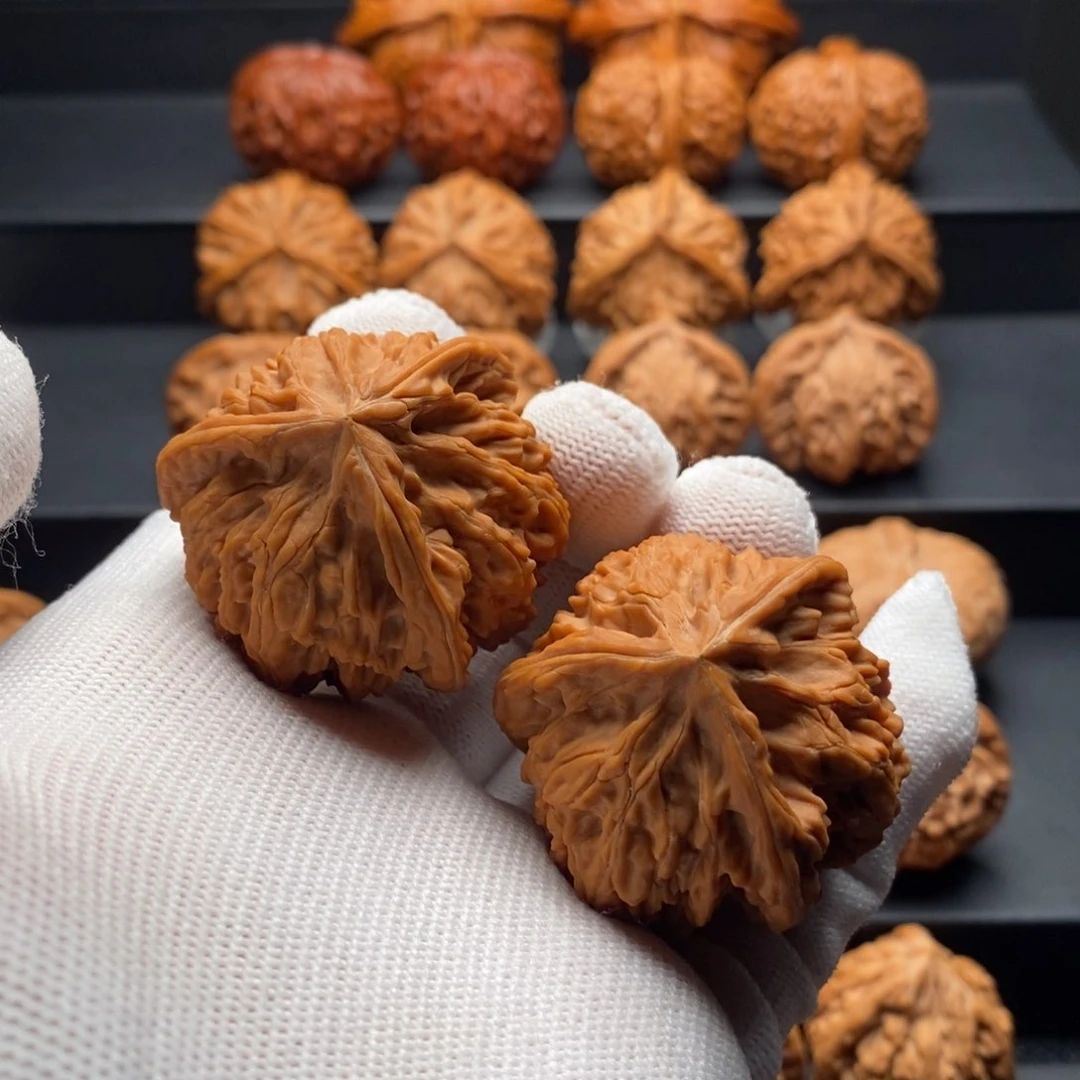 把件文玩核桃随御龙粗筋三棱