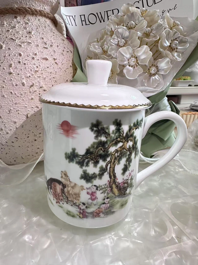 【库存尾货介意慎拍】中式杯子贴花