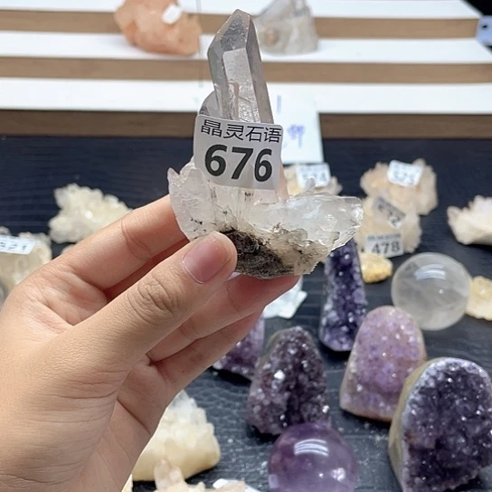 水晶大型摆件（非配饰）未镶嵌