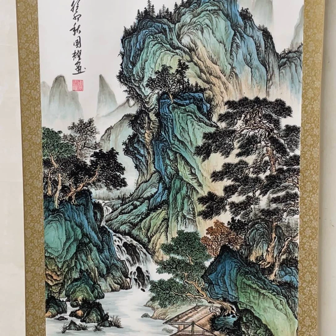 国画老师手笔手绘作品图N