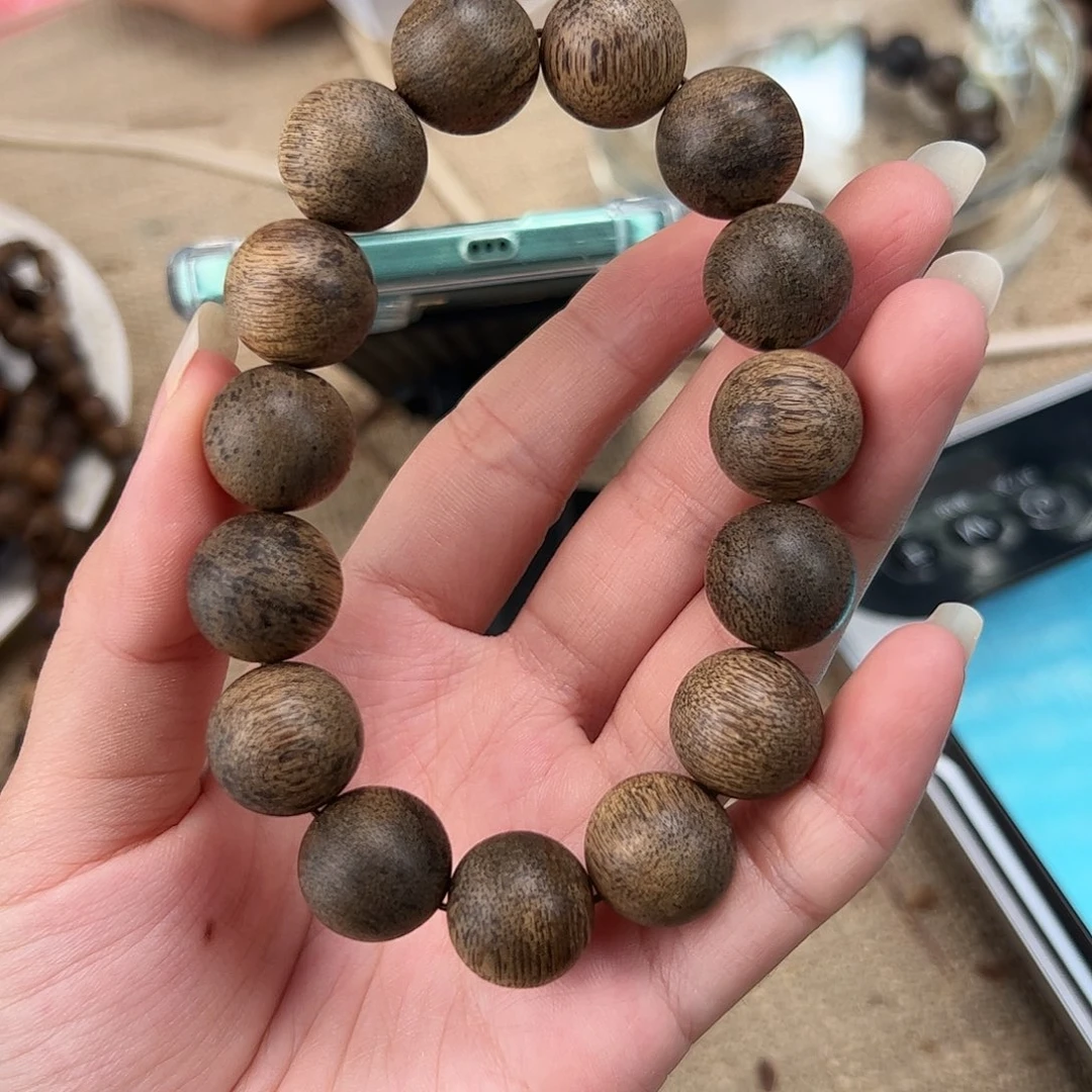 手串沉香沉香野黑棋15圆20g单多样性发一