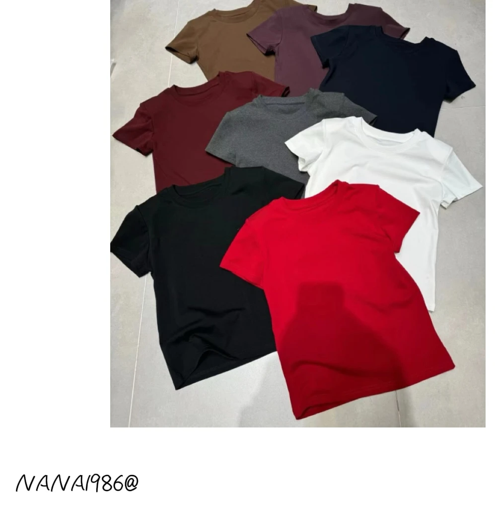 NANA家净版素短袖@68611-1
