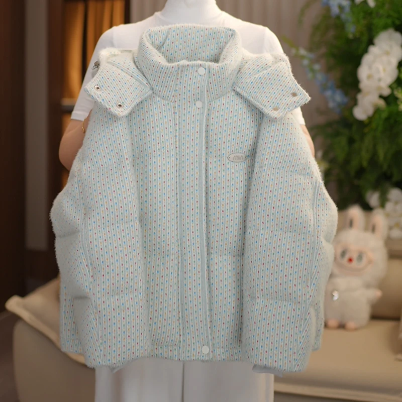 女童加厚时尚棉服2025冬装新款洋气女孩儿童冬季棉衣MF-25219