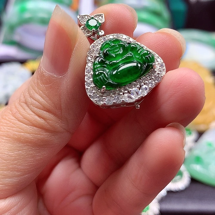 颈饰未镶嵌翡翠翡翠