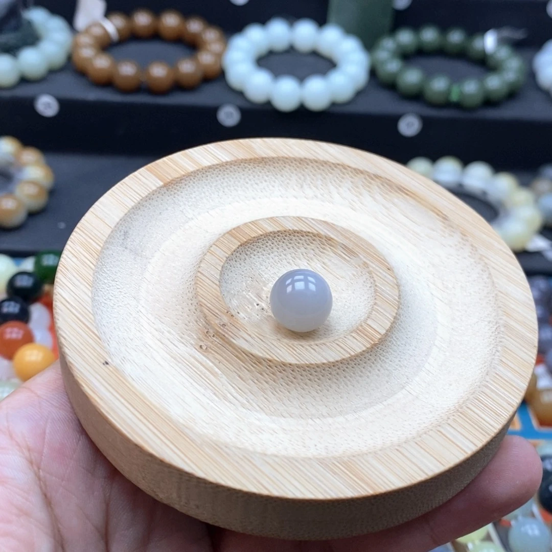 和田玉未镶嵌珠宝奇石Q卡12烟紫