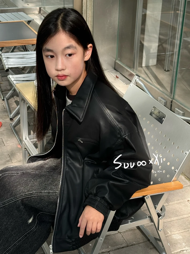 【衣佳】7069小众皮棉衣