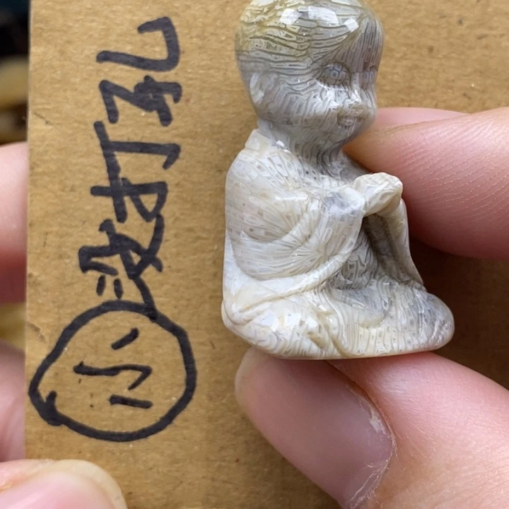 硅化珊瑚（珊瑚玉）未镶嵌颈饰