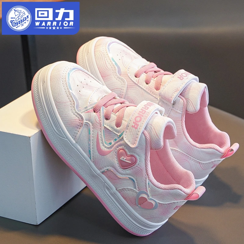 回力童鞋女童鞋子儿童运动鞋2025春秋新款休闲透气女童板鞋