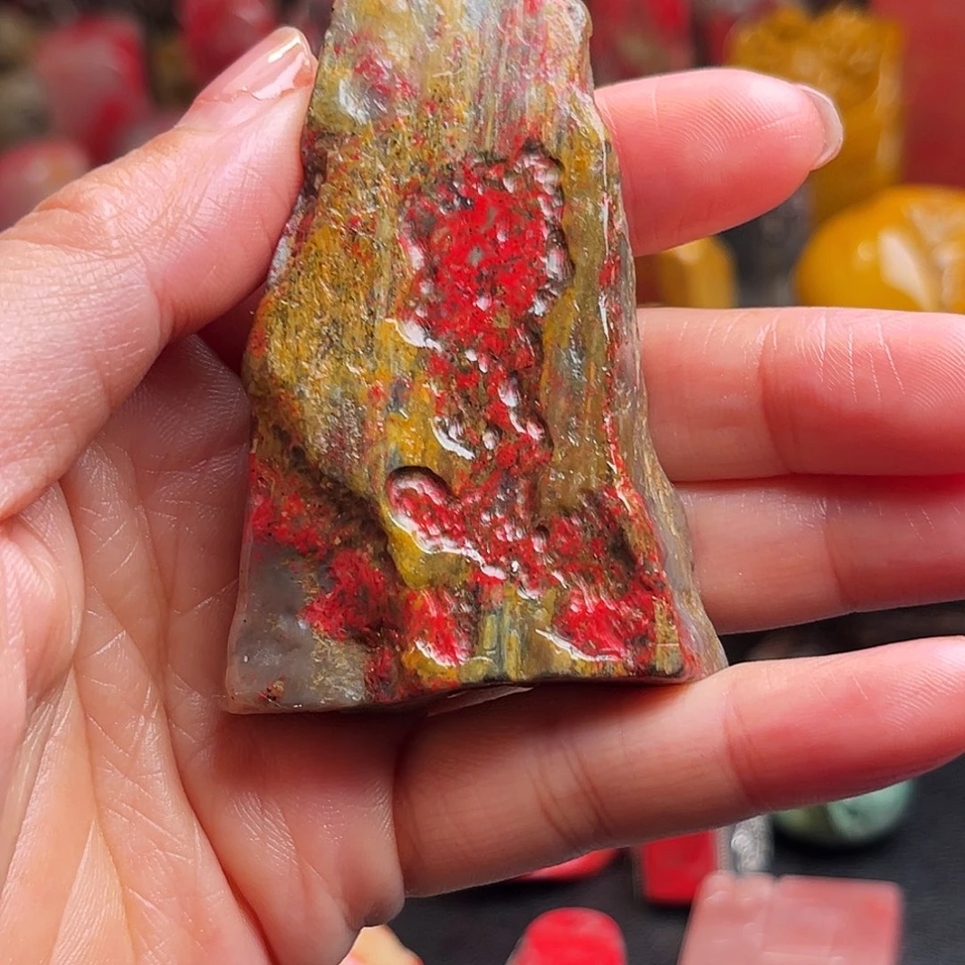 昌化石其他鸡血石原石