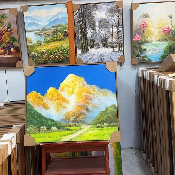油画5060油画作品展作品展作品集展