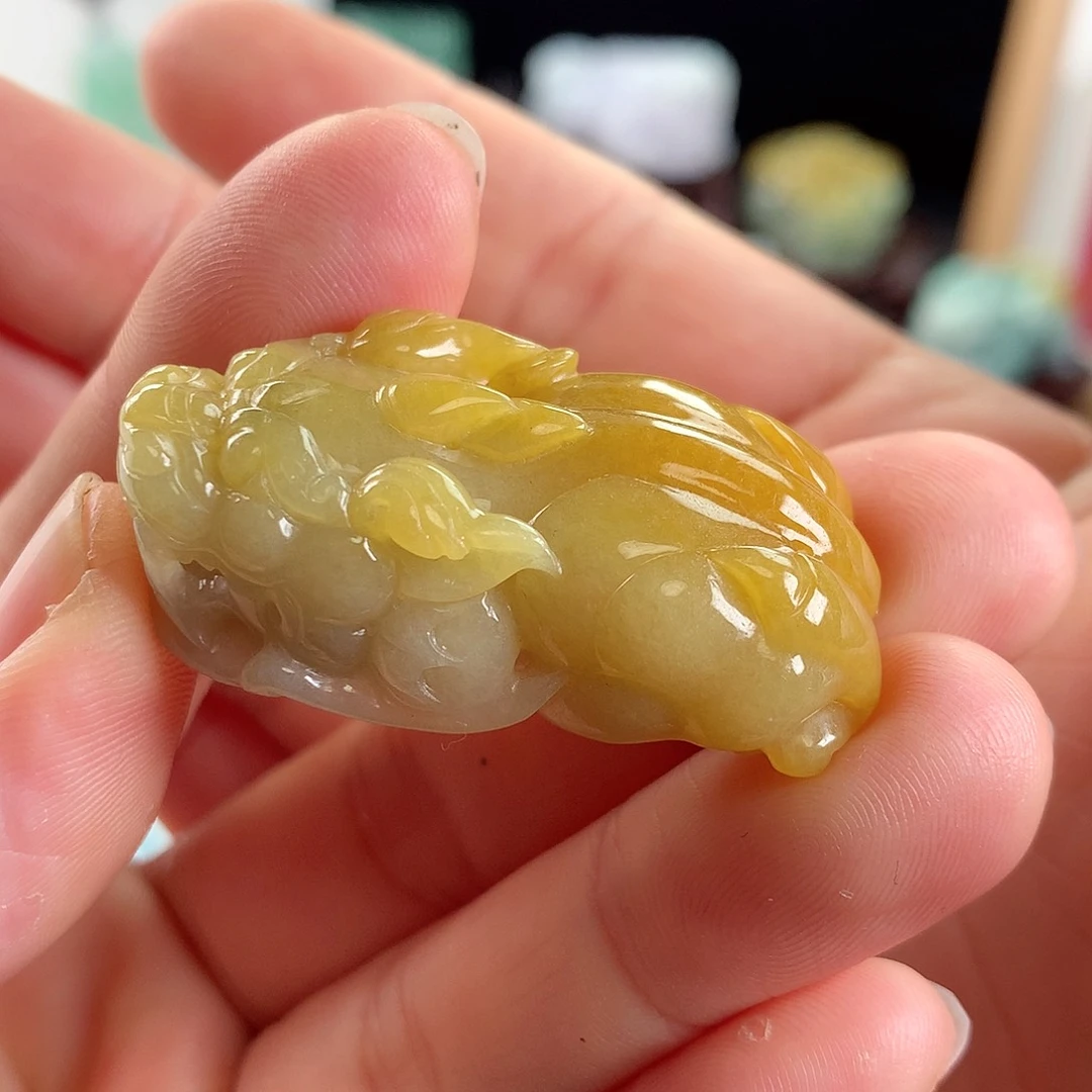 【闪购商品】翡翠颈饰未镶嵌翡翠貔貅