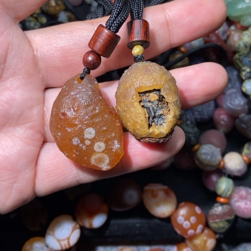 【闪购商品】玛瑙/玉髓项圈合金李*追